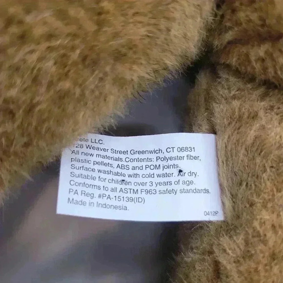 Adventures With Zylie and Friends 2012 Jointed 18" Brown Bear. - Picture 6 of 6